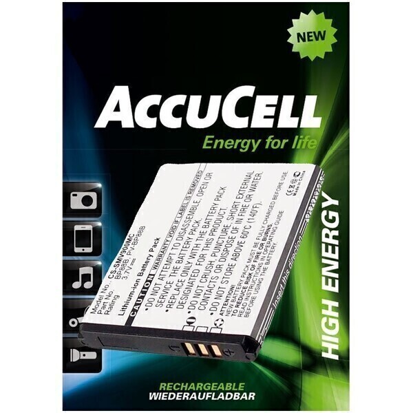 AccuCell - AccuCell batterie adaptéee pour Samsung MV900F batterie, Samsung
