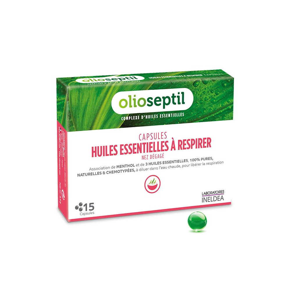 Olioseptil - 3 X Capsules Huiles Essentielles A Respirer