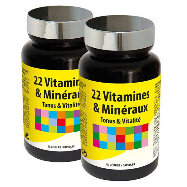 Nutri Expert - 2 X 22 Vitamines & Minéraux
