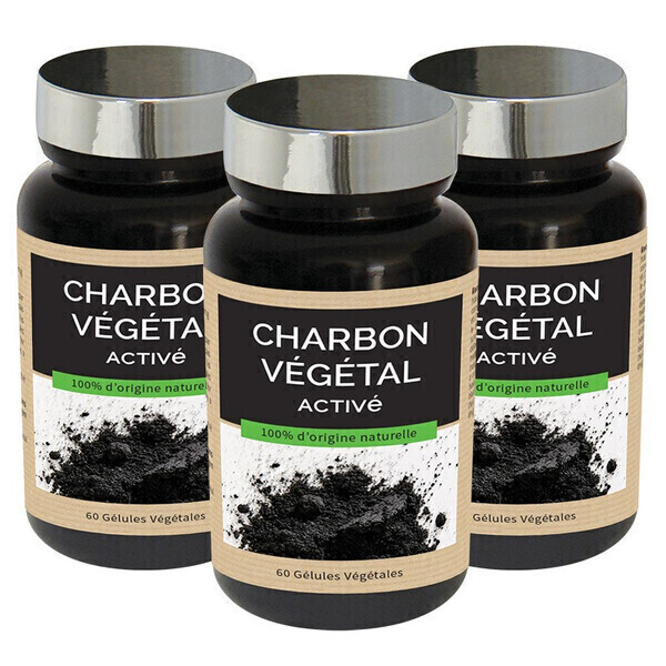 Nutri Expert - 3 X Charbon Végétal Activé