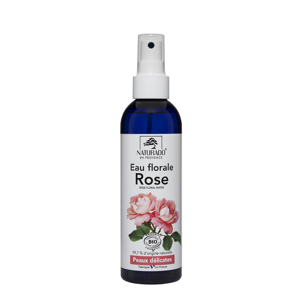 Naturado - Eau florale de rose de Damas Bio 200 ml