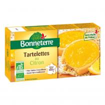 Bonneterre - Tartelettes au citron 125g bio