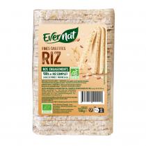 Evernat - Fines galettes de riz 130g bio