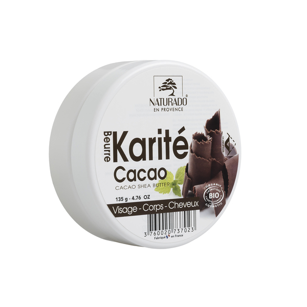 Naturado - Karité Cacao 135 g Cosmos Oragnic