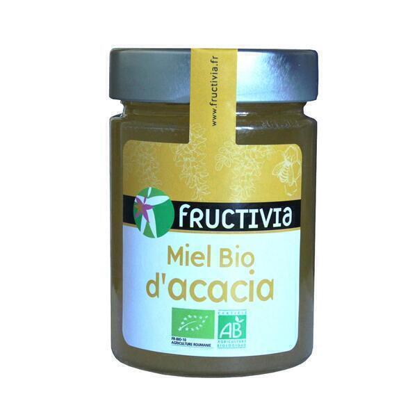 Fructivia - Miel d'acacia Bio 450g origine Roumanie