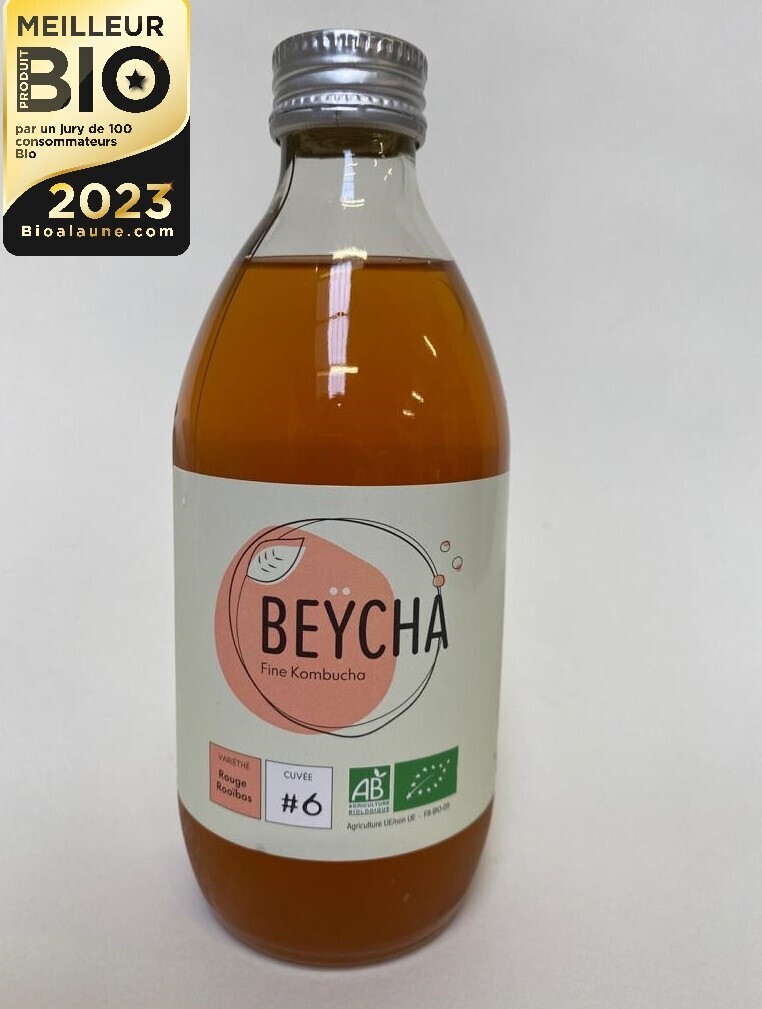 BEYCHA - BeÿCha Kombucha Rooïbos rouge 33cl*12