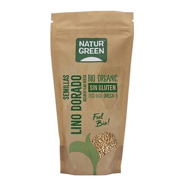 NaturGreen - Graines de lin doré 500g bio