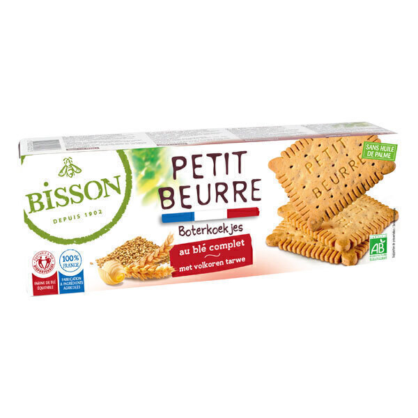 Bisson - Petit beurre au blé complet origine France 150g