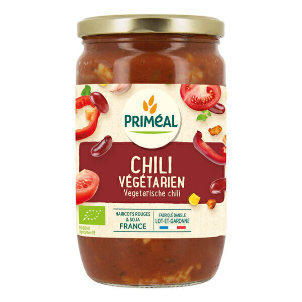 Priméal - Chili végétarien 665g