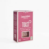 SuperNature - Toast graines & raisins - Boite de 204g