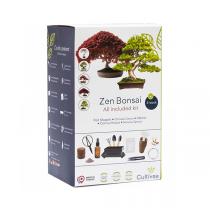Cultivea - Kit Bonsai Premium (Fil, Engrais, Outils, Ciseaux Ronds)