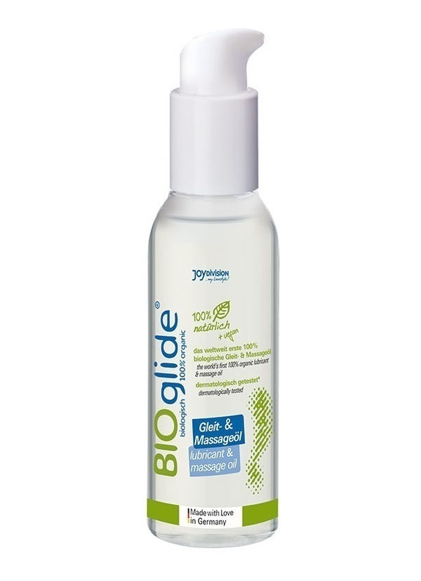 BioGlide - Bioglide lubrifiant et huile de massage 125 mL Vegan et bio