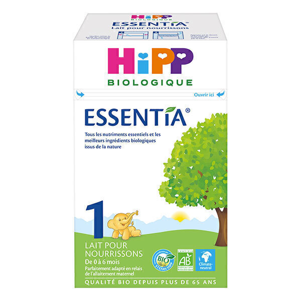 HiPP - Lait 1er âge Essentia 0 à 6 mois 600g