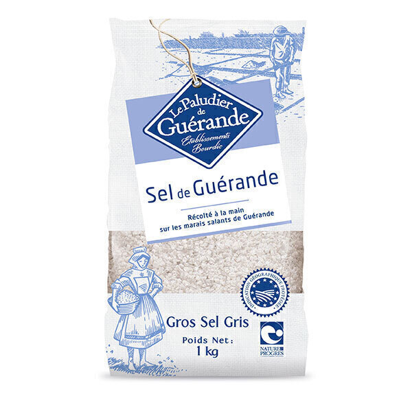 Le Paludier de Guérande - Gros sel gris de Guérande 1kg