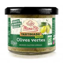 Mamie Bio - Tartinade olives vertes 100g bio