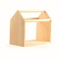 Graine Créative - Maison en bois pour plantes - 20 x 17 x 10 cm