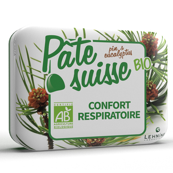 Lehning - Pâte suisse bio Confort respiratoire 50 g