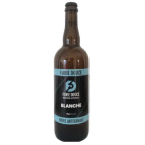 Vinaccus - bière Blanche BIO artisanale furie douce, 1 bouteille de 75 cl.