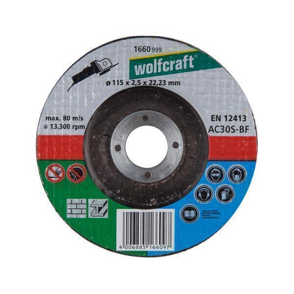 Wolfcraft - 1 disque à tronçonner universel Meuleuse d'angle Wolfcraft