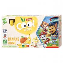 Vitabio - Cool Fruits Pomme Banane - Gourdes de fruits - 12 x 90g