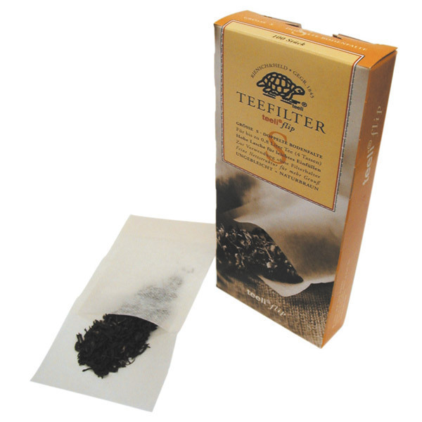 Teeli - 100 pochettes filtre à thé