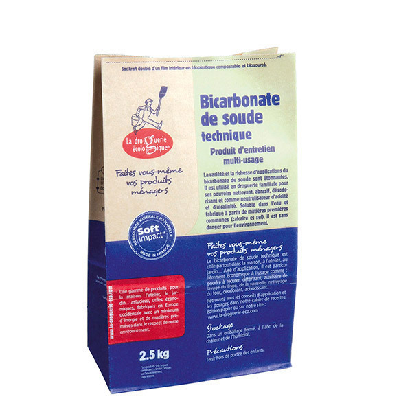 La Droguerie écologique - Bicarbonate de soude technique 2,5kg