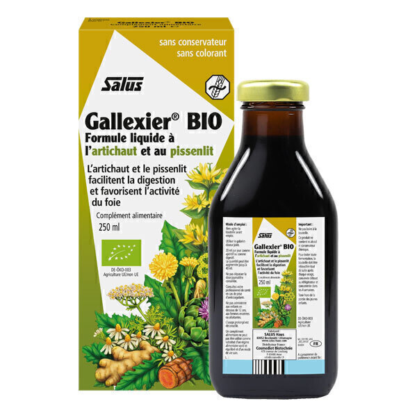 Salus - Gallexier Bio Artichaut et Pissenlit 250ml