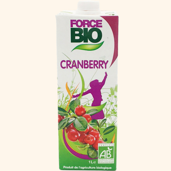 Force Bio - Jus de cranberry 1L