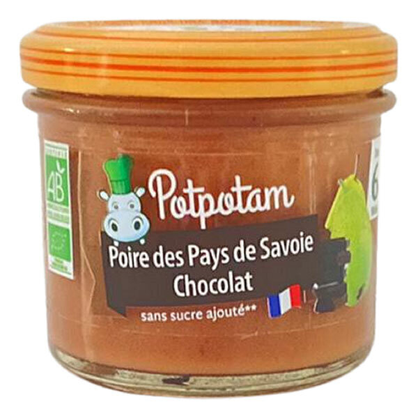 Potpotam - Poire chocolat Dès 6 mois 100g