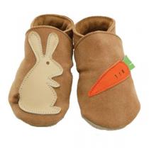 Starchild - Chaussons cuir Lapin Carotte 2-3 ans