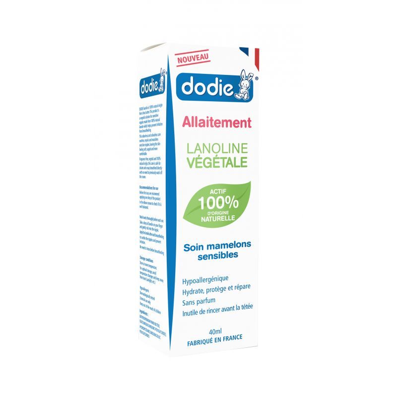 Dodie - Dodie lanoline végétal soin mamelons sensible 40ml