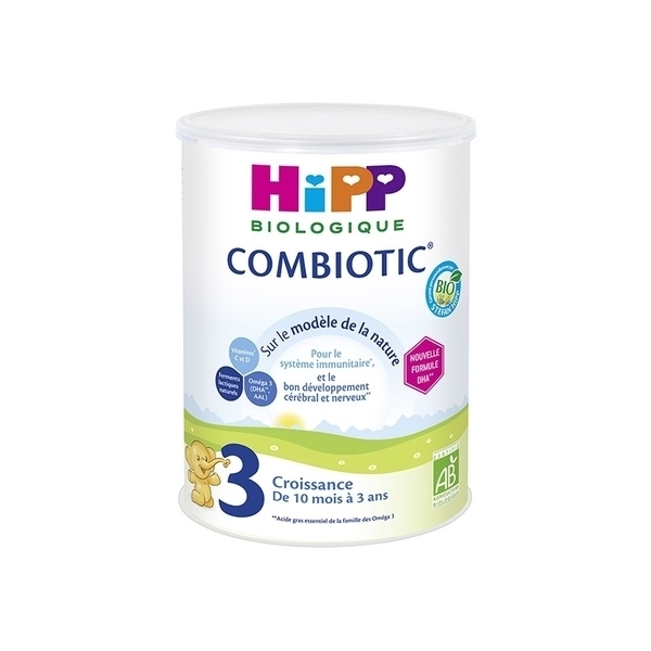 HiPP - Lait 3 COMBIOTIC® croissance - La boite de 800g - Hipp