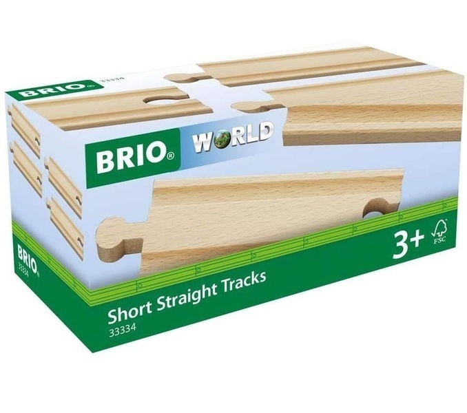 Brio - Rails Courts Droits 108 mm