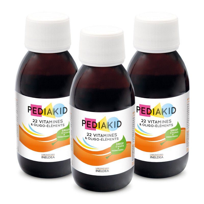 Pediakid - 3 X PEDIAKID 22 Vitamines et Oligo-éléments