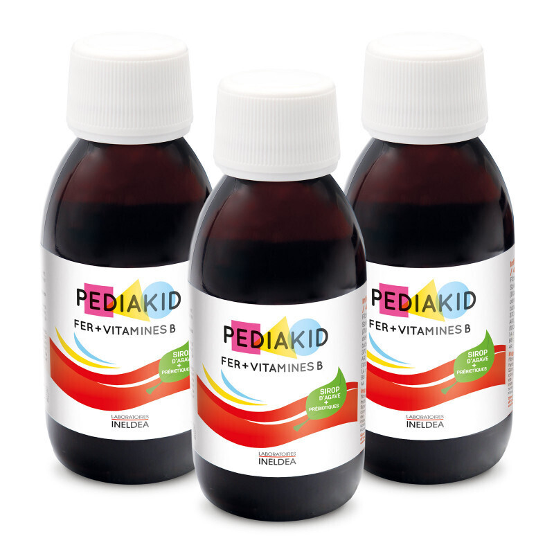 Pediakid - 3 X PEDIAKID Fer + Vitamines B