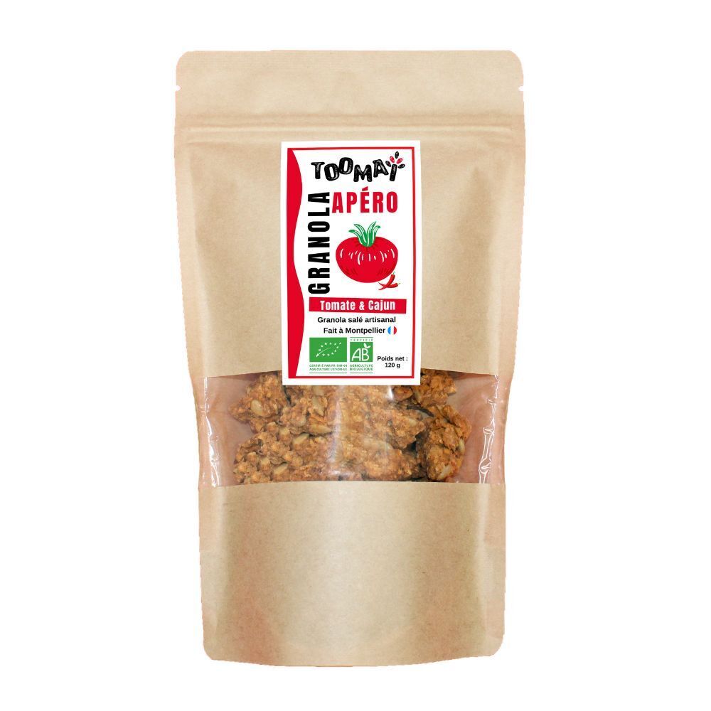 Toomai - Granola Apéro - Tomate & Cajun 120g