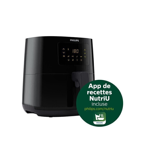Philips - PHILIPS HD9252/90 Airfryer Essential Compact - Friteuse - 0,8kg