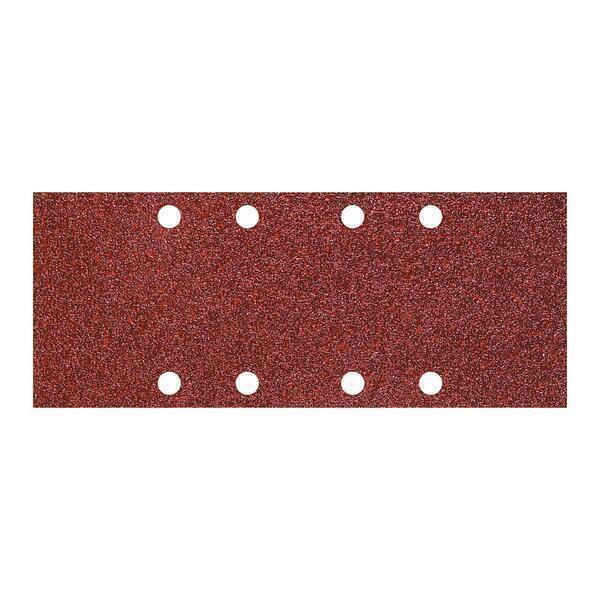 Wolfcraft - 5 feuilles abrasives pour ponceuse orbitale 93 x 230
