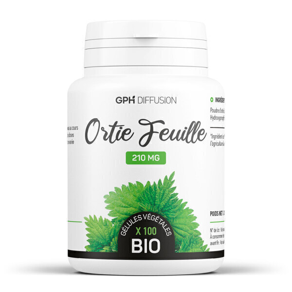 Gph diffusion - Ortie feuille piquante biologique 210 mg - 100 gélules végétales