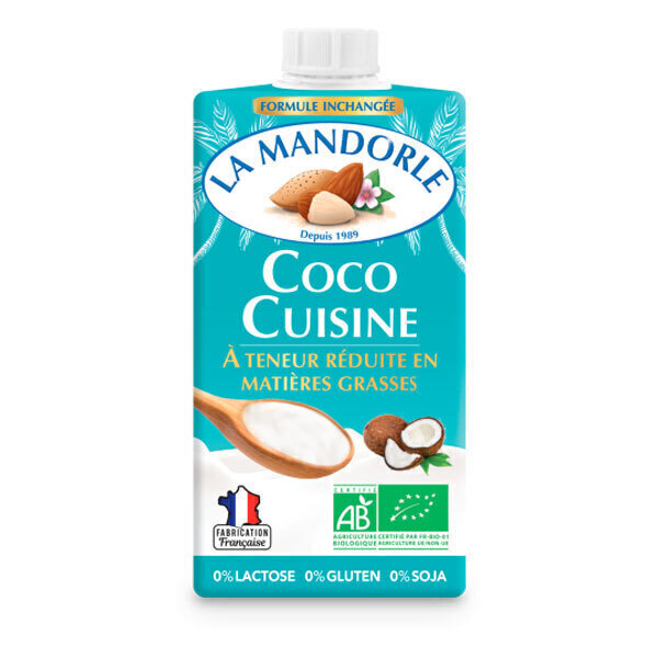 La Mandorle - Coco cuisine réduit en matières grasses 25cl