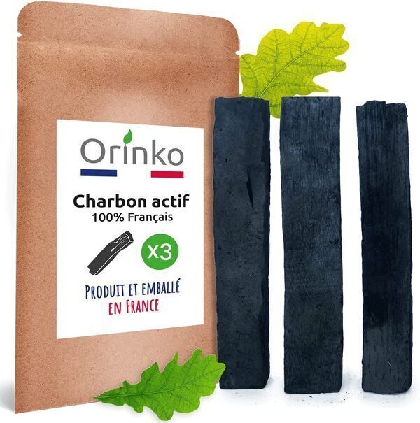 Orinko - Charbon Actif De Purification X3 - 100% Français