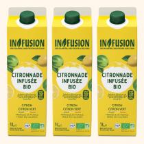 Infusion - Citronnade infusée Bio - 1L x 3