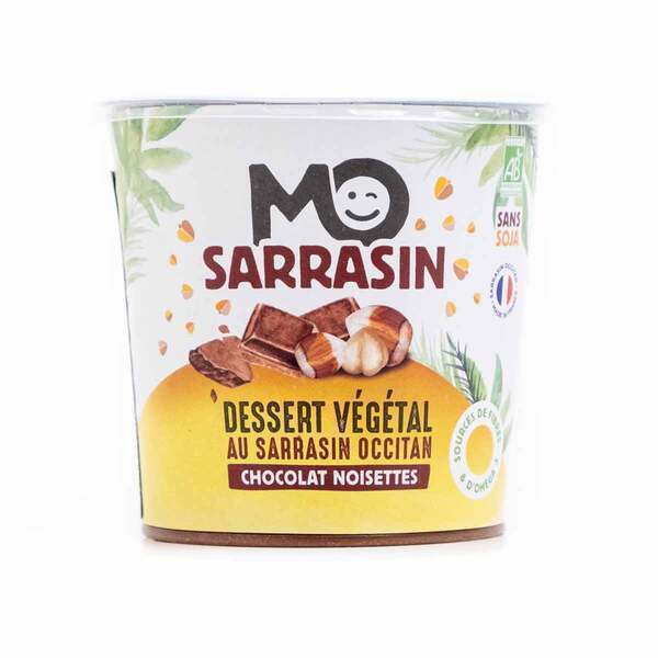 Mo'Rice - Dessert végétal sarrasin chocolat noisette 350g