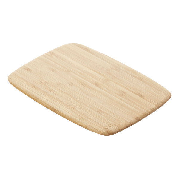Petite planche à pain en bois Planche à découper en bambou Samunshi® Planche en bois avec gravure labyrinthe de Chartres 