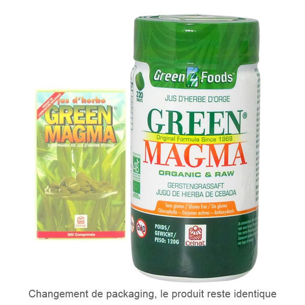 Celnat - Green Magma Jus d'Herbe d'Orge x 320 comprimes Celnat - Green Magma Jus d'Herbe d'Orge x 320 comprimes
