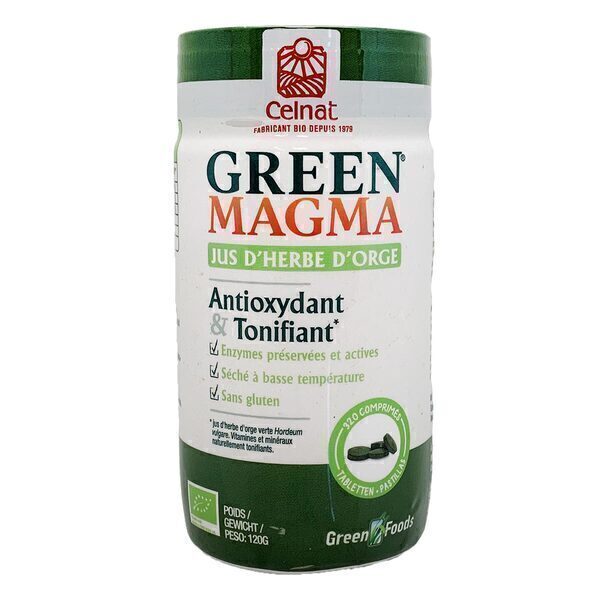 Celnat - Green Magma jus d'herbe d'orge 320 comprimes