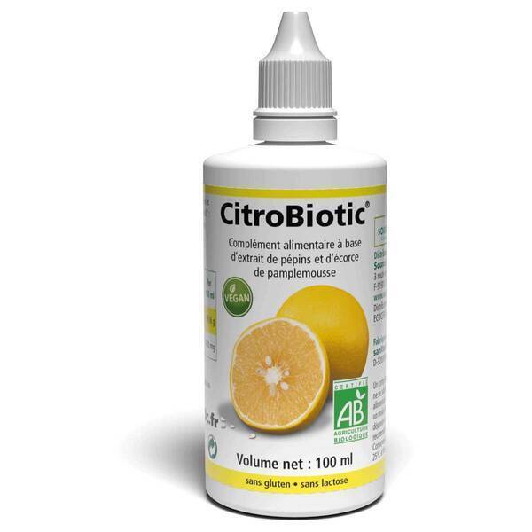 CitroBiotic - CitroBiotic Extrait de Pépins de Pamplemousse - 100ml