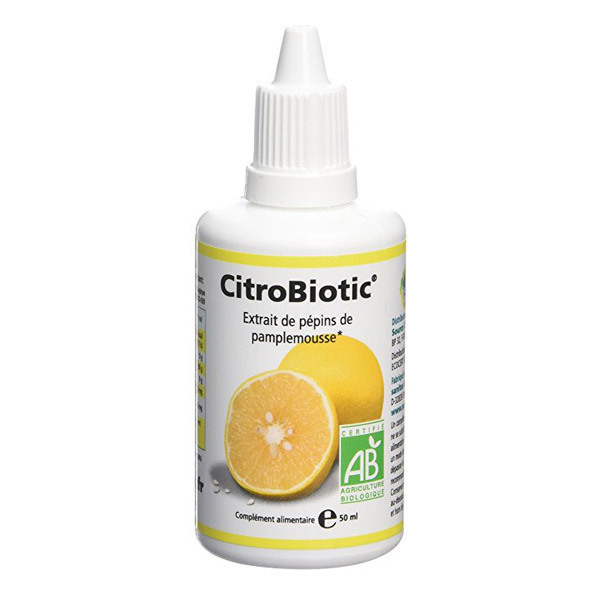 CitroBiotic - CitroBiotic Extrait de Pépins de Pamplemousse 50ml