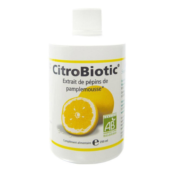 CitroBiotic - CitroBiotic Extrait de pépins de Pamplemousse 250ml