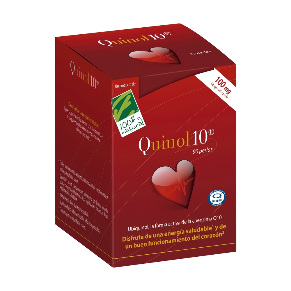 100% Natural - Quinol 10 90 perles (100mg)